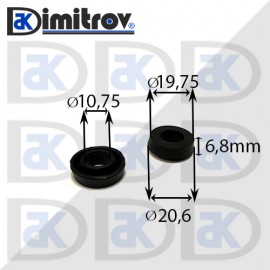 Гумичка Ø 20,6 x Ø 10,75 x 6,8 mm